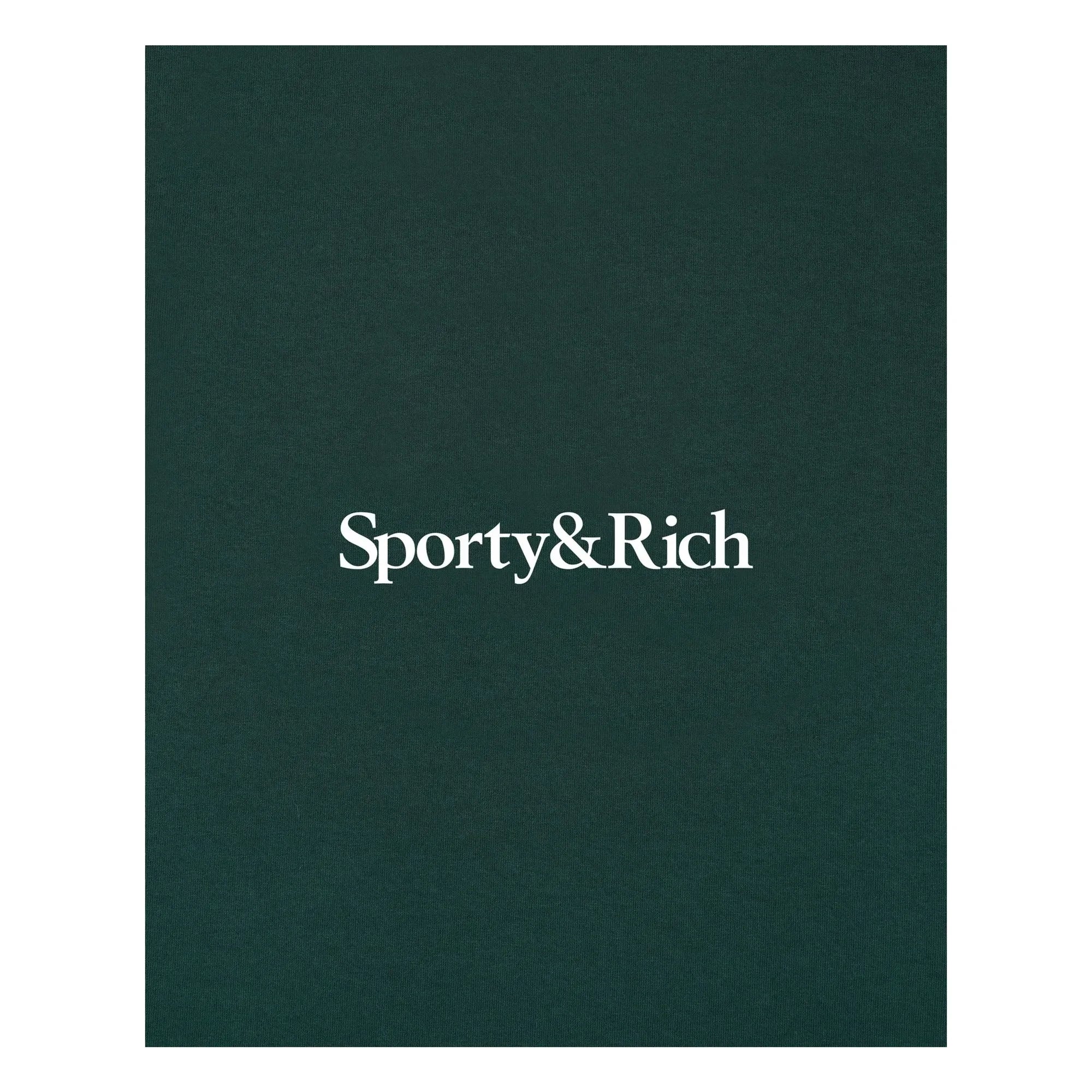 Sporty & Rich - Jogger Serif Logo | Dark Green