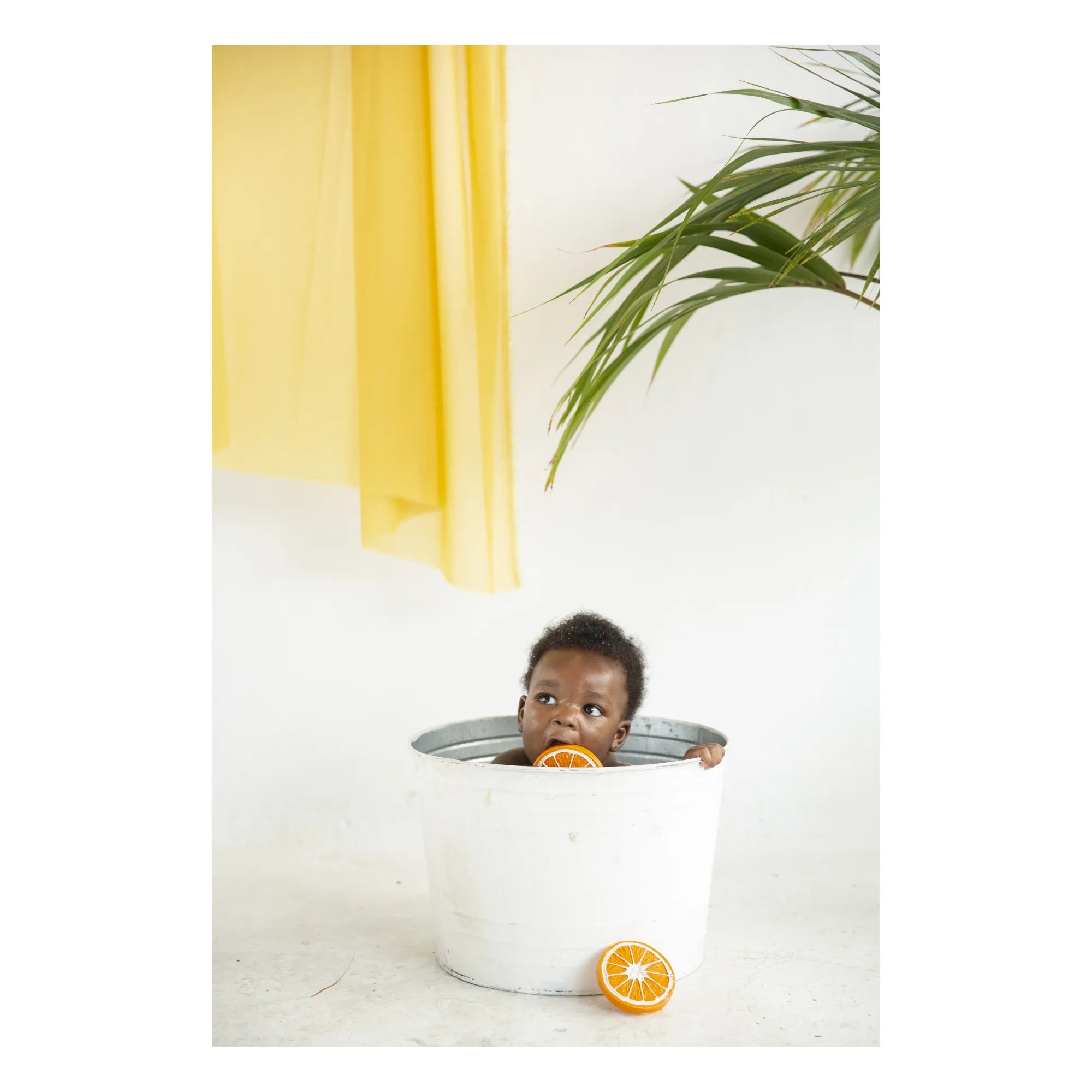 Oli & Carol - Clementino Orange Teething Ring | Orange