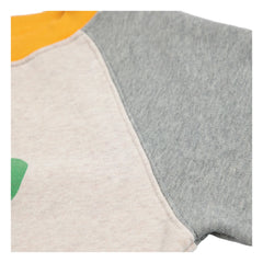 Bobo Choses - Color Block Clover Organic Cotton Sweatshirt | Light Gray
