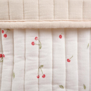 CuddleCo 3pk Storage Baskets - Ditsy Cherry-Storage Baskets-Ditsy Cherry- | Natural Baby Shower