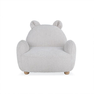 CuddleCo Bear Kids Chair - Boucle Mushroom-Tables + Seating-Boucle Mushroom- | Natural Baby Shower