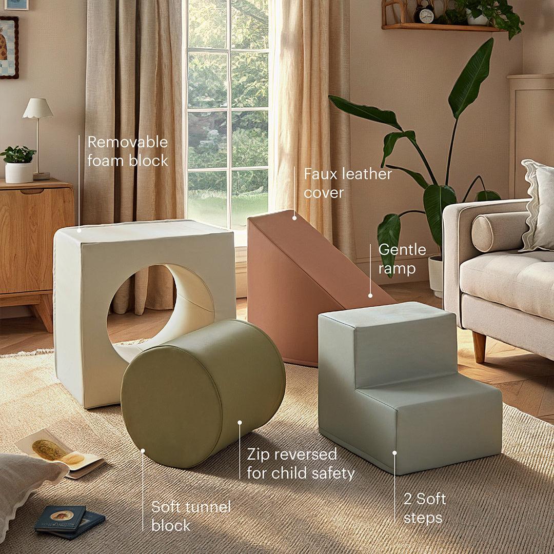 CuddleCo Soft Play 4pc Set Large-Soft Play- | Natural Baby Shower