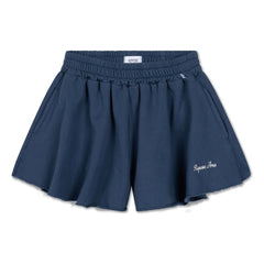 Repose AMS - Logo Cut Jogger Shorts Organic Cotton | Dark Blue