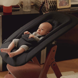 CYBEX Click & Fold 3 In 1 Highchair - Dark Natural-Highchairs-Dark Natural- | Natural Baby Shower