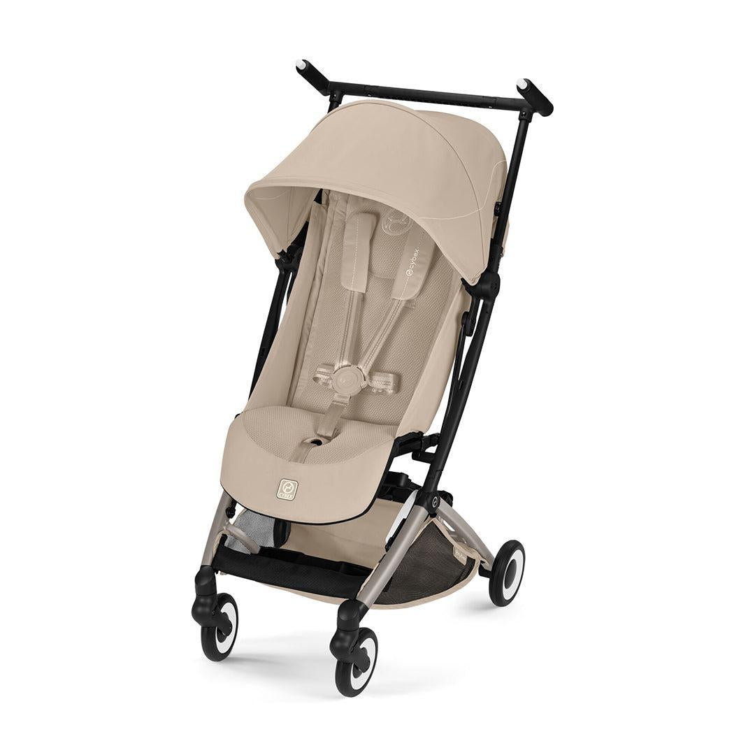 CYBEX Libelle Compact Stroller - Almond Beige-Strollers-Almond Beige- | Natural Baby Shower