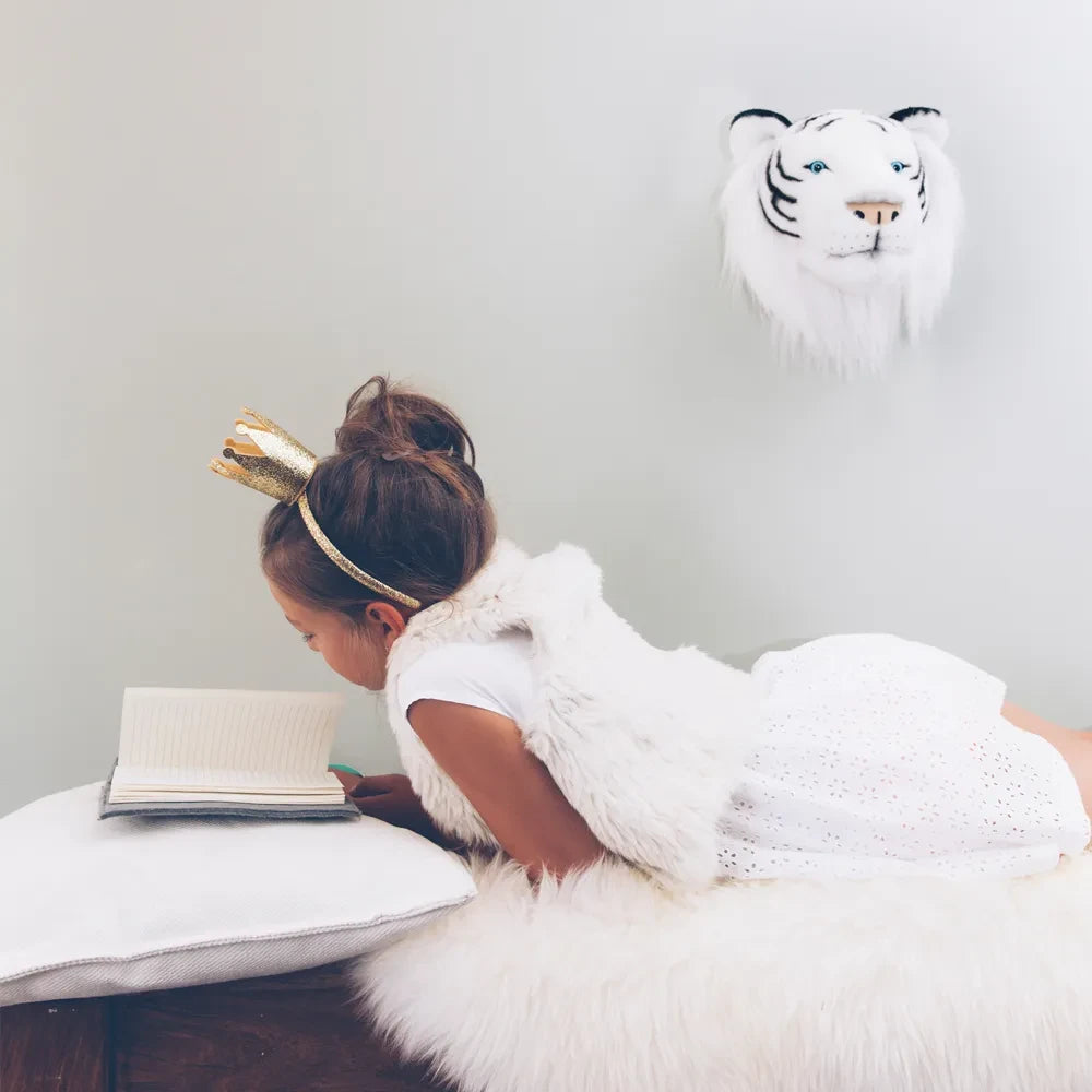 Wild & Soft - Tiger Head | White