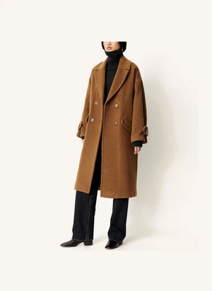 Sessùn - Mia Wool Coat | Camel