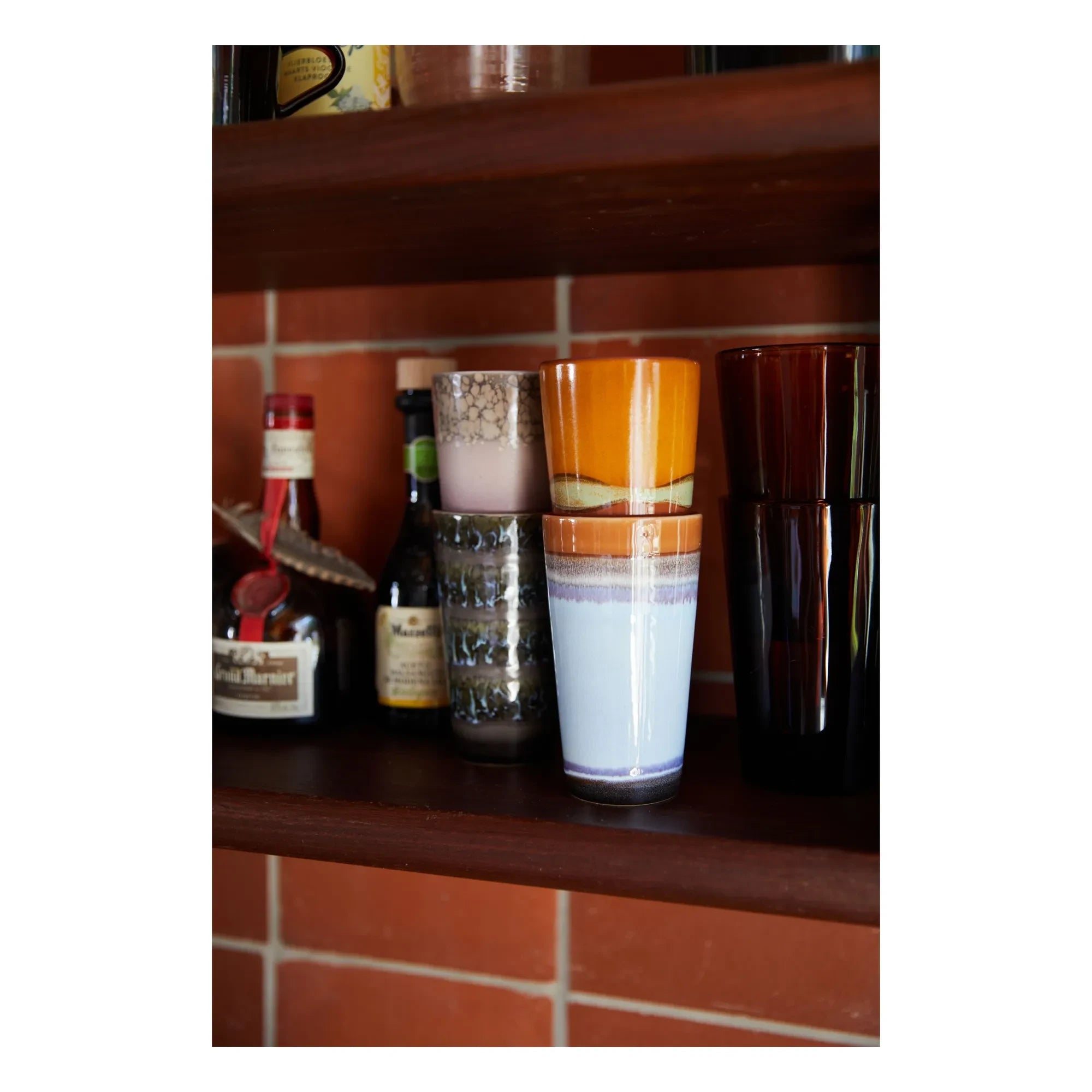 HKliving - Stoneware Mug | Light Blue