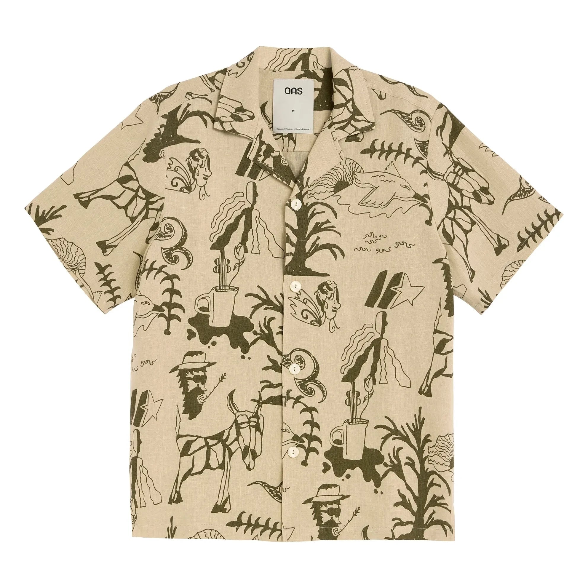 OAS - Poplan Cuba Shirt | Beige