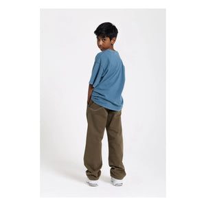 Hundred Pieces - Finn Organic Cotton T-Shirt | Blue