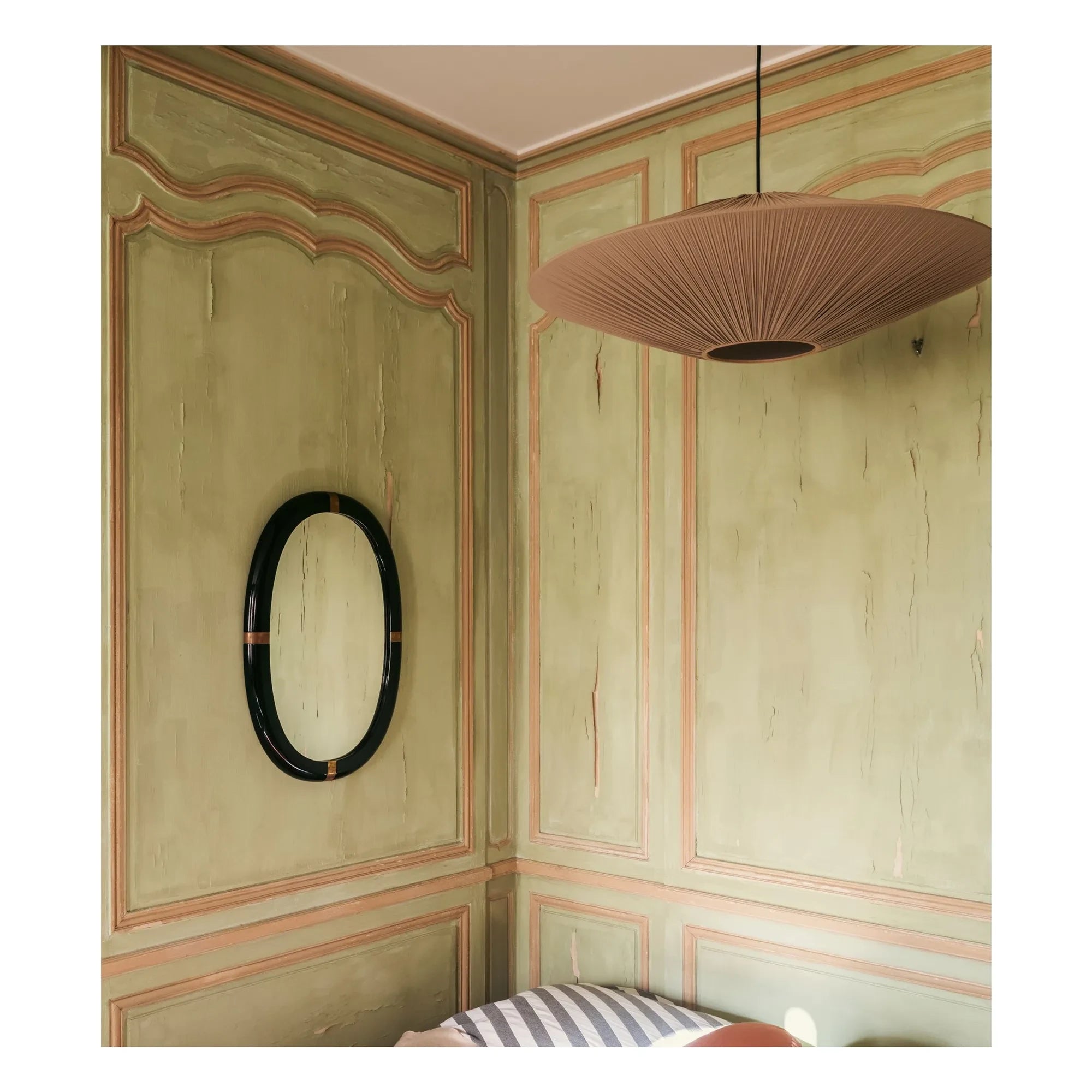 The Socialite Family - Marcello Polished Wooden Mirror | Black