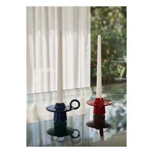 & Tradition - Momento Candle Holder - Jaime Hayon | Azure Blue
