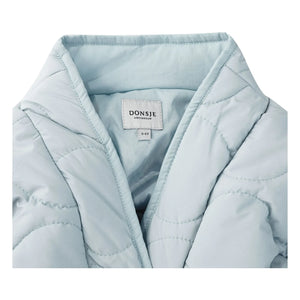 Donsje - Tessane Quilted Coat | Light Blue