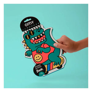 Omy - Dino Sticker Activity Book