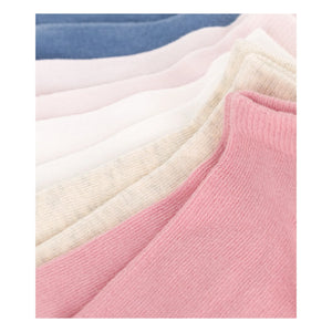 Petit Bateau - 5 Pairs of Point Jersey Socks | White