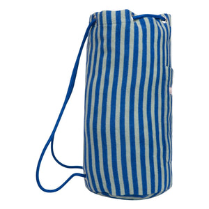 Jera Mini - Striped Towel Pocket Backpack | Green Water