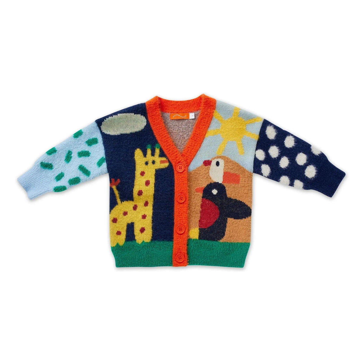 Halcyon Nights - Zoo Cardigan | Light Blue