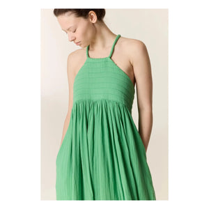 Leon & Harper - Romee organic cotton dress | Aqua green