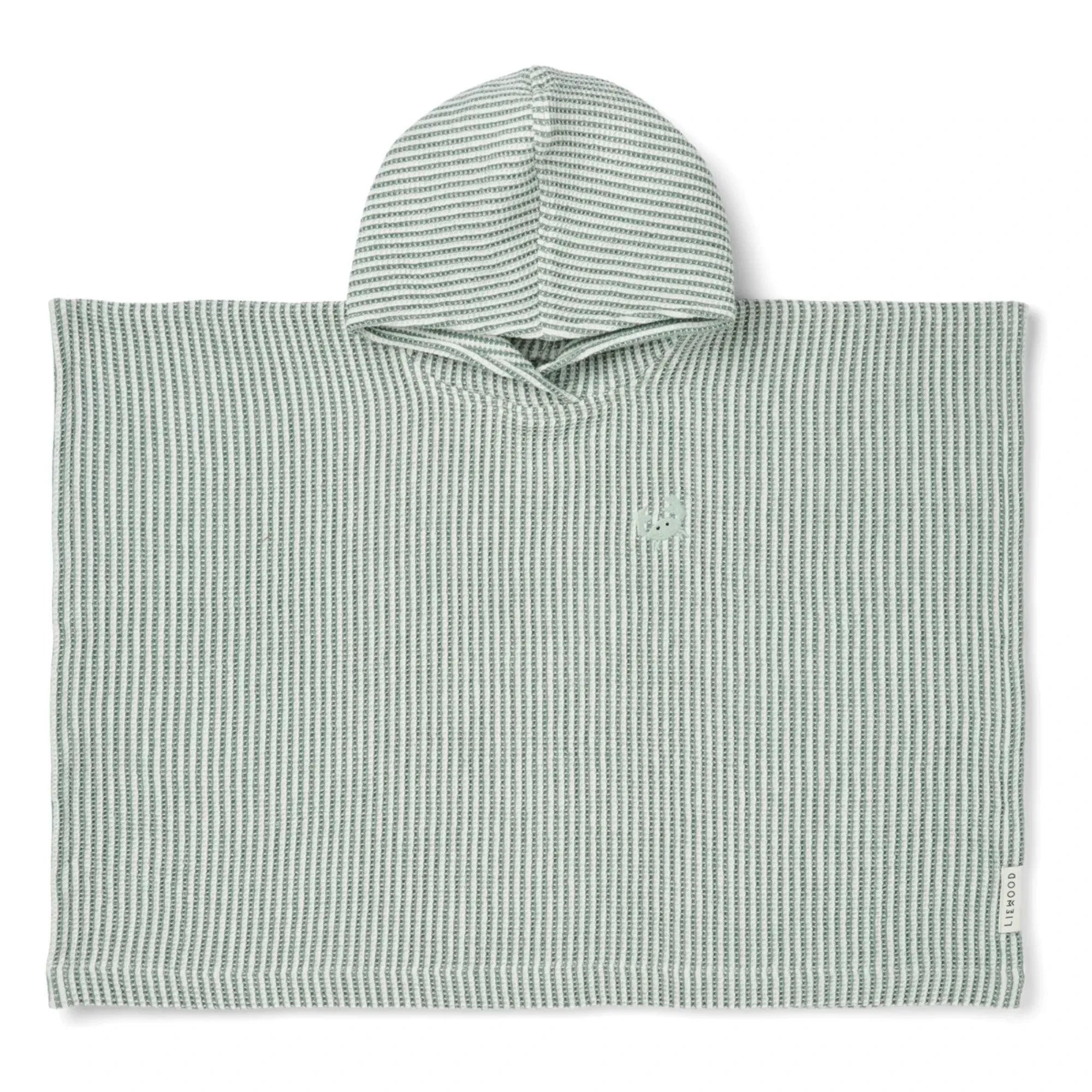 Liewood - Poncho Paco | Y/D Striped Peppermint/Creme de la Creme