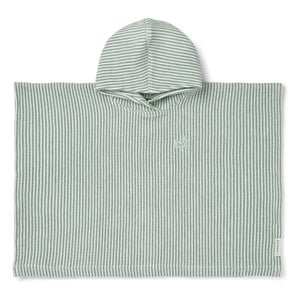 Liewood - Poncho Paco | Y/D Striped Peppermint/Creme de la Creme