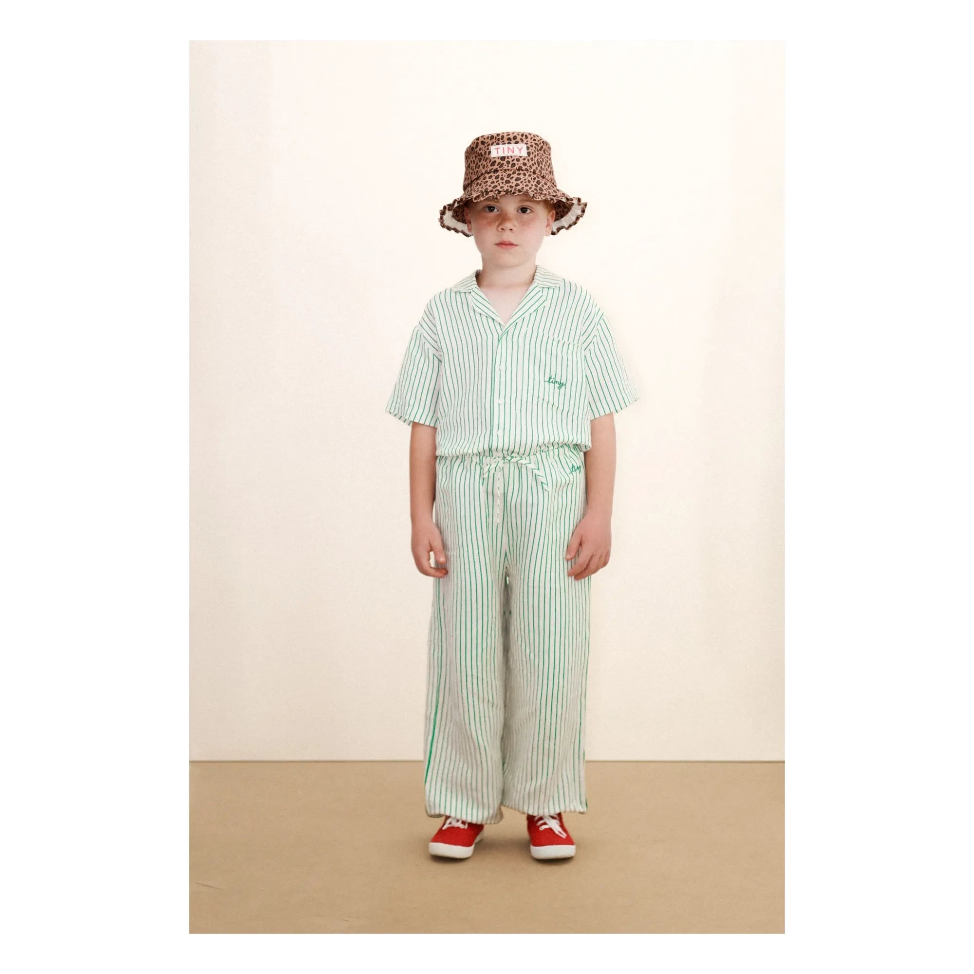 Tinycottons - Striped Linen Shirt | White