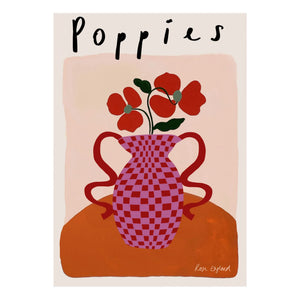 Rose England - Pink Poppies Poster