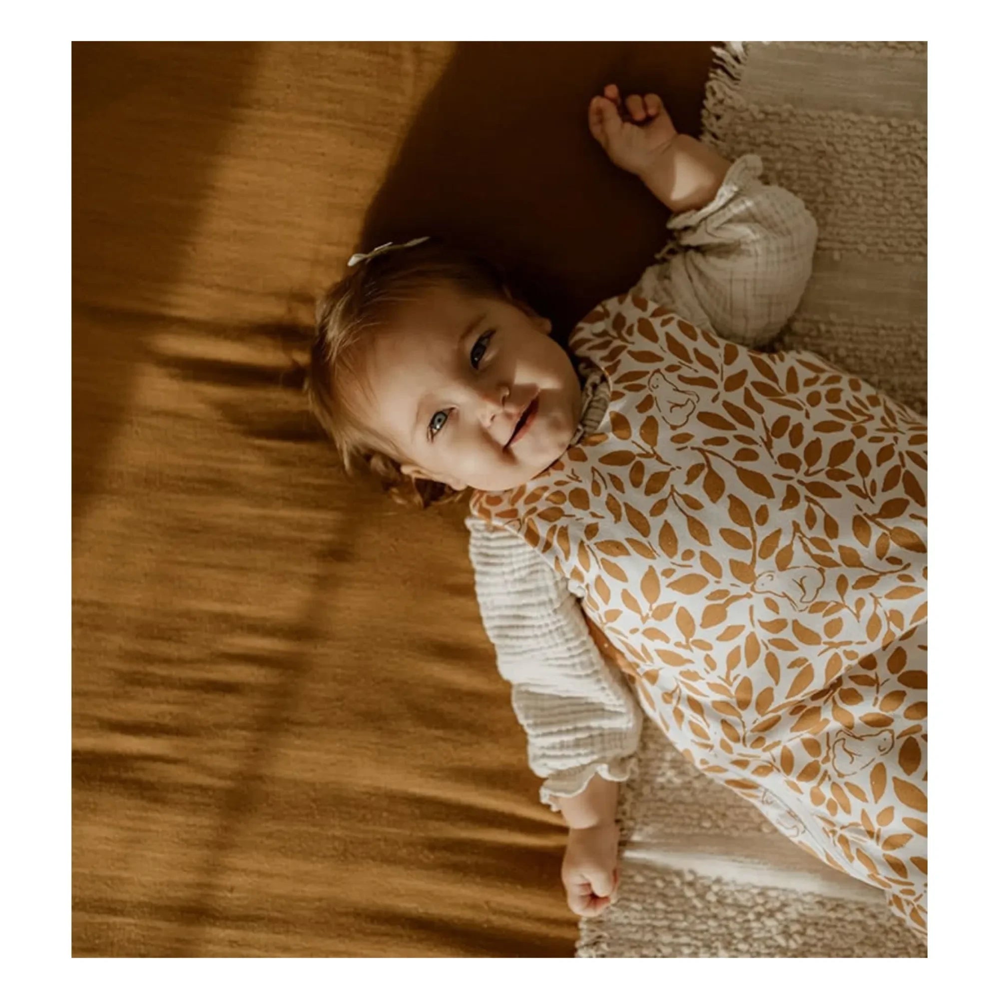 Les Petites Billes - Oursons all-season, double-sided sleeping bag | Caramel