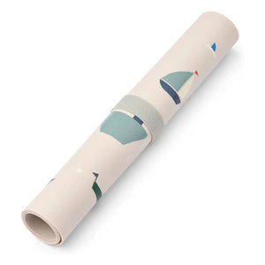 Liewood - Jude Silicone American Placemat | Sailing/Sandy
