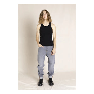 Finger in the nose - Ollibis Baggy Jeans | Gray Denim