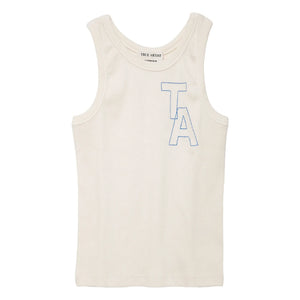 True Artist - Striped Tank Top No.20 | Ivory