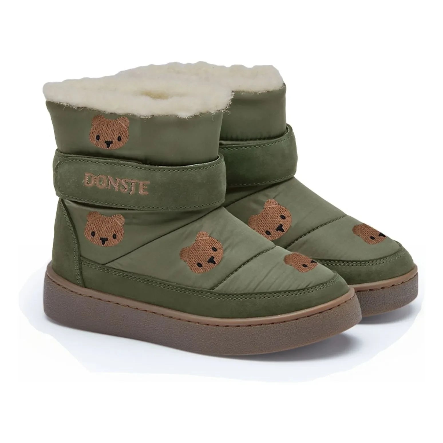 Donsje - Kitto Ayıcık Detaylı Çizme | Haki