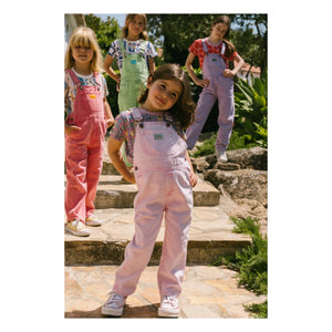 Favorite People - Plain Overalls | Pink