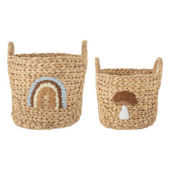 Bloomingville Mini - Agnes Storage Baskets - 2-Pack | Beige