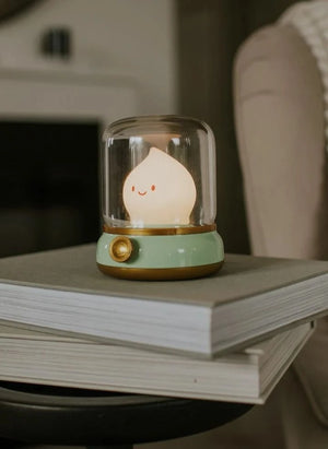 Mary's - Flame Night Lamp | Cream