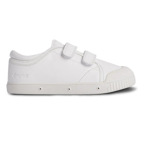 Spring Court - G2 Nappa Low Ankle Velcro Sneakers | White