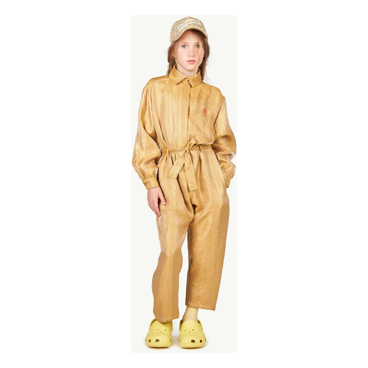 The Animals Observatory - Grasshopper Jumpsuit | Gold
