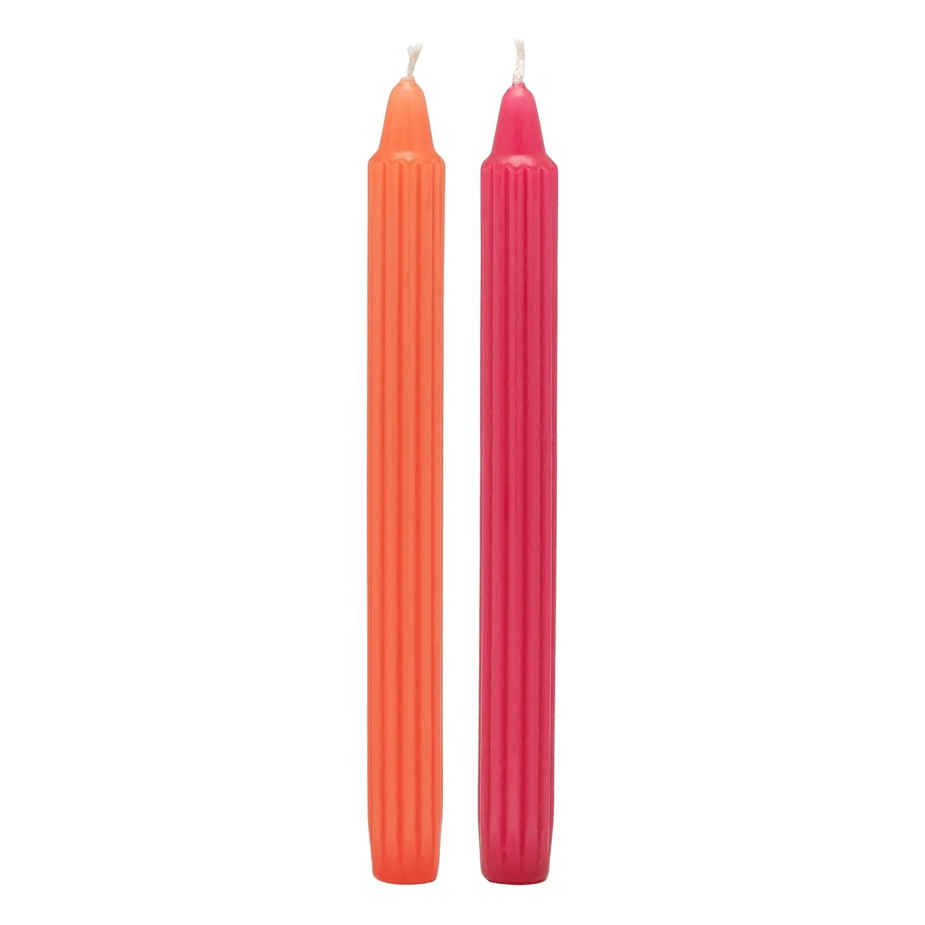 Anna + Nina - Penny Candles - Set of 2 | Red