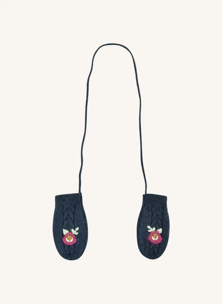 Louise Misha - Ania Laine Gloves | Navy
