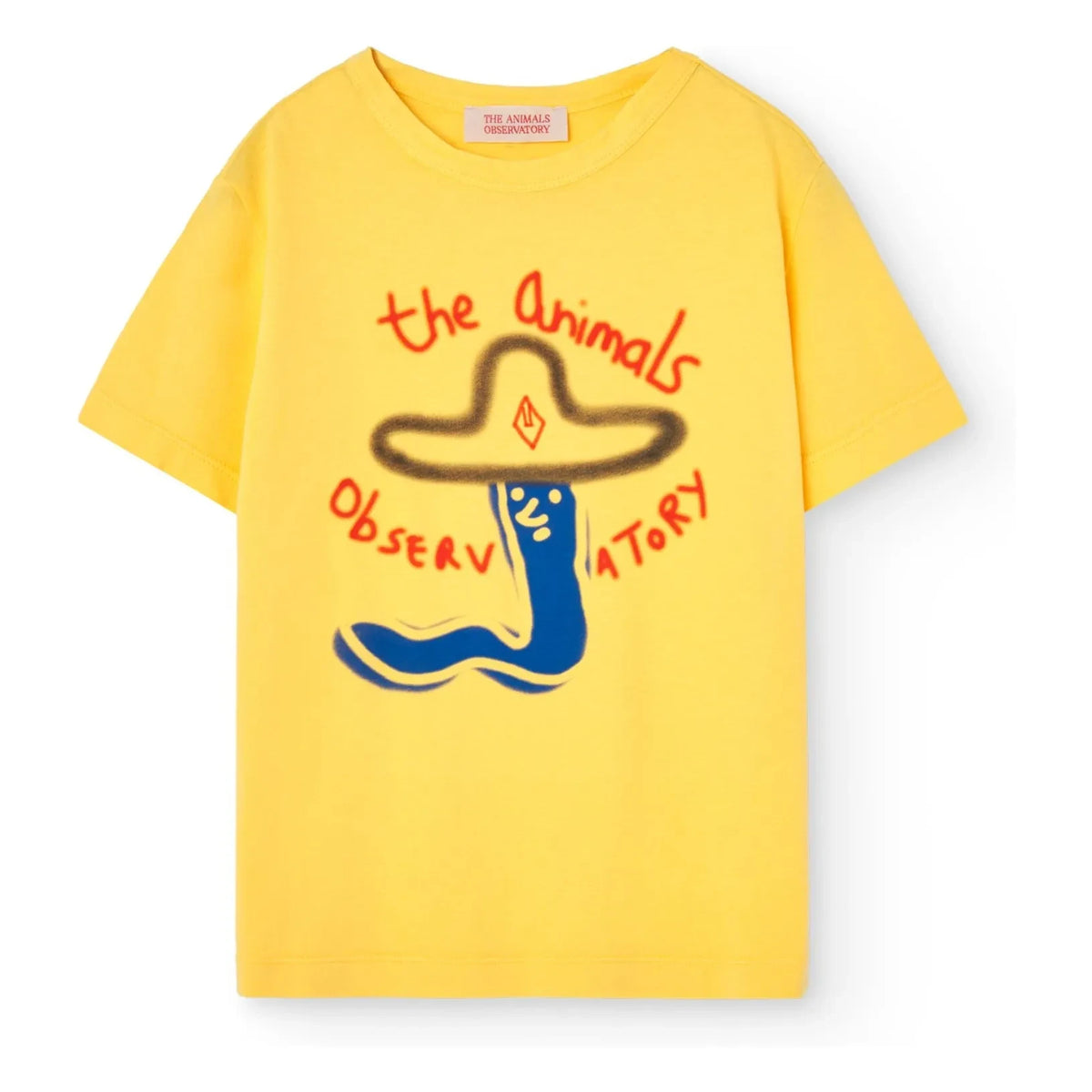 The Animals Observatory - Rooster T-Shirt | Yellow