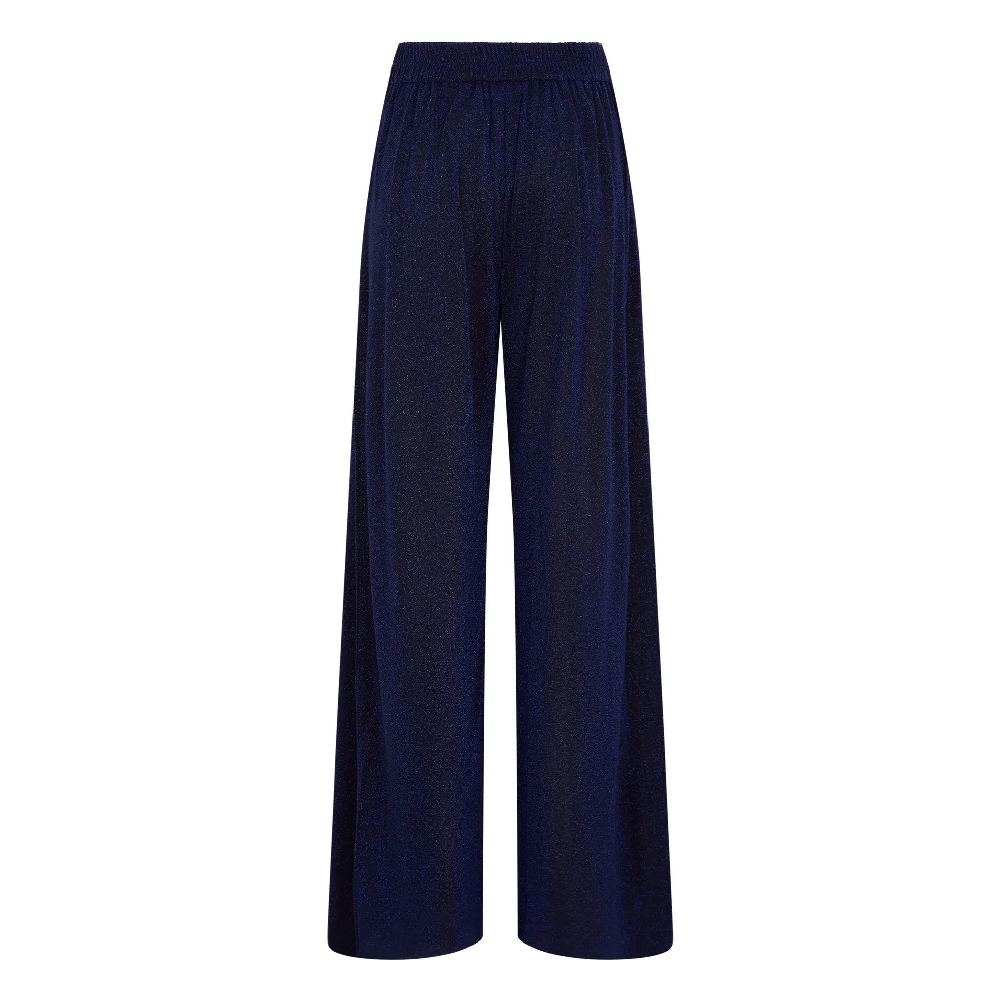 Momoni - Aspen Metallic Pants | Navy Blue