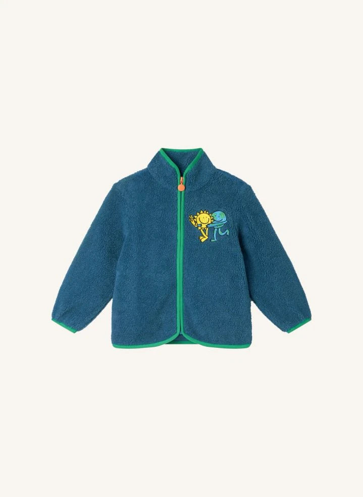 Stella McCartney Kids - Earth Sherpa Jacket | Blue