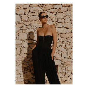 Vanessa Sposi - Le Loop Metal One-Piece Swimsuit | Black