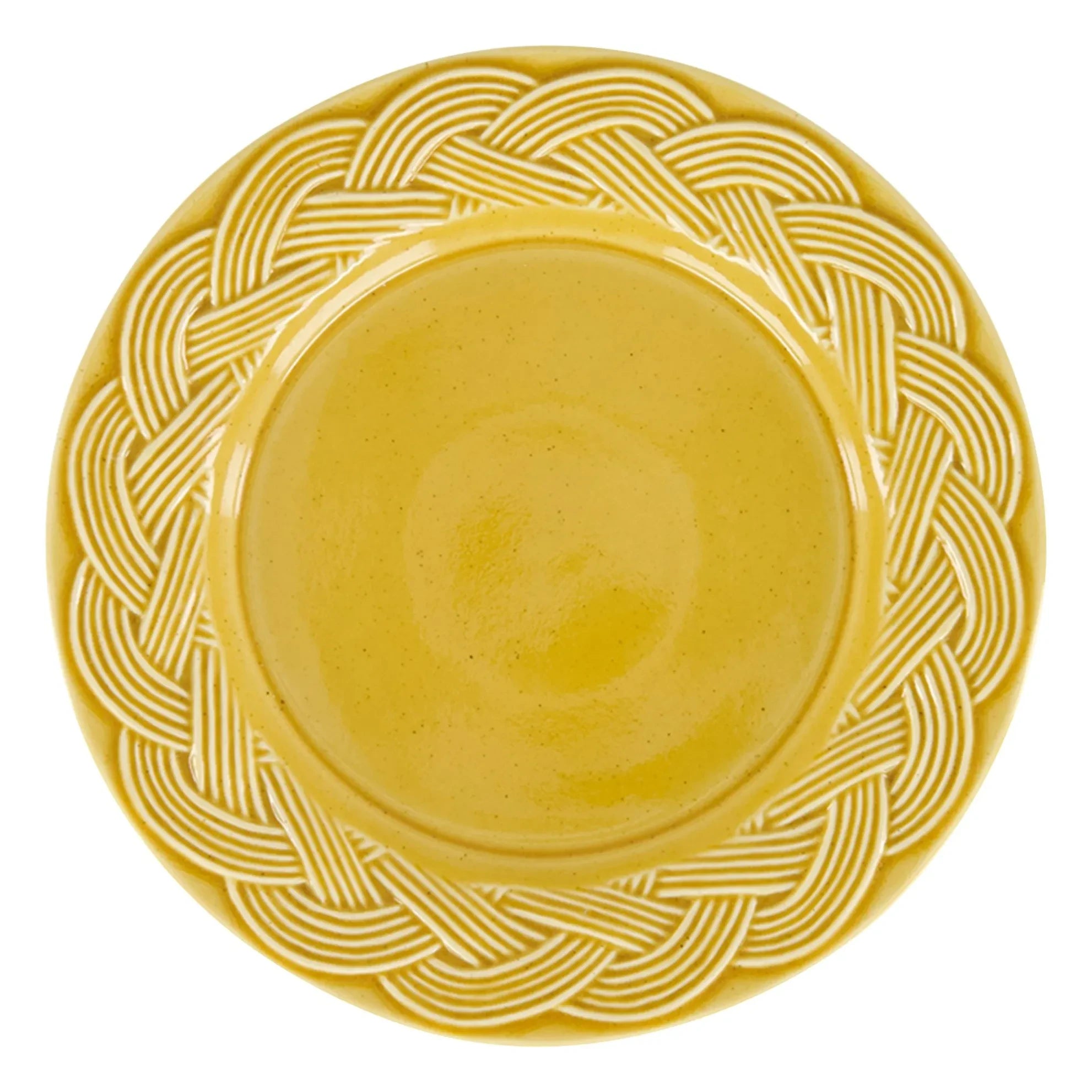 House of Capricorn - Vime Dessert Plate | Ocher