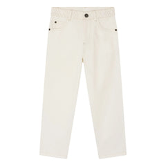 Bonpoint - Eloha Organic Cotton Pants | White