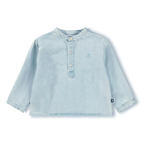 Molo - Enoz Denim Organic Cotton Shirt | Indigo Blue