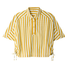 Sessùn - Lido Striped Shirt | Yellow