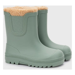 Igor - Verona Shearling-Lined Rain Boots | Badem Green