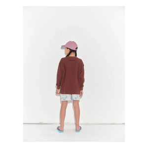 Main Story - Waffle Logo Organic Cotton T-Shirt | Chocolate