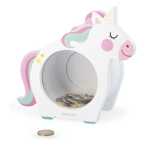 Janod - Unicorn Piggy Bank