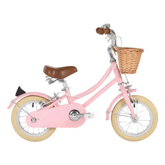 Bobbin - Gingersnap 12" Kids' Bike | Pale Pink